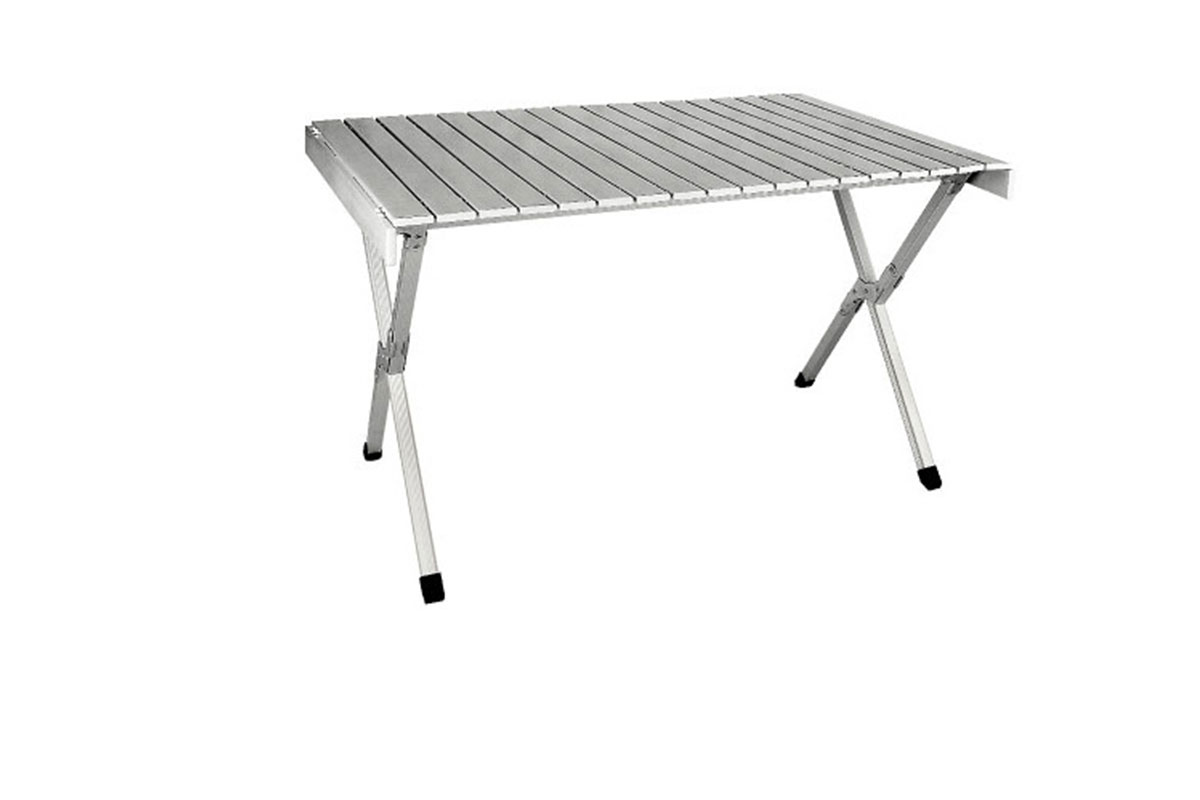 Aluminium/fabric Tables